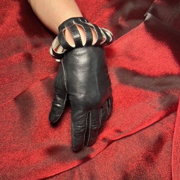 Vintage Ladies Leather Gloves Vintage 50’s-60’s Mint - Picture 13 of 15